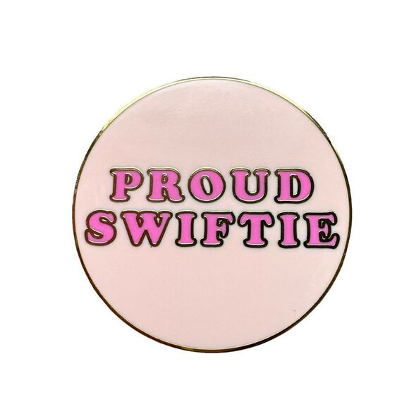 🆕Proud Swiftie Enamel Pin Brooch - Picture 1 of 4